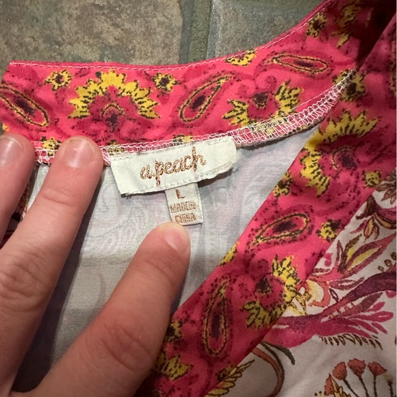 Buckle Crop Tie Top - Picture 2 of 7